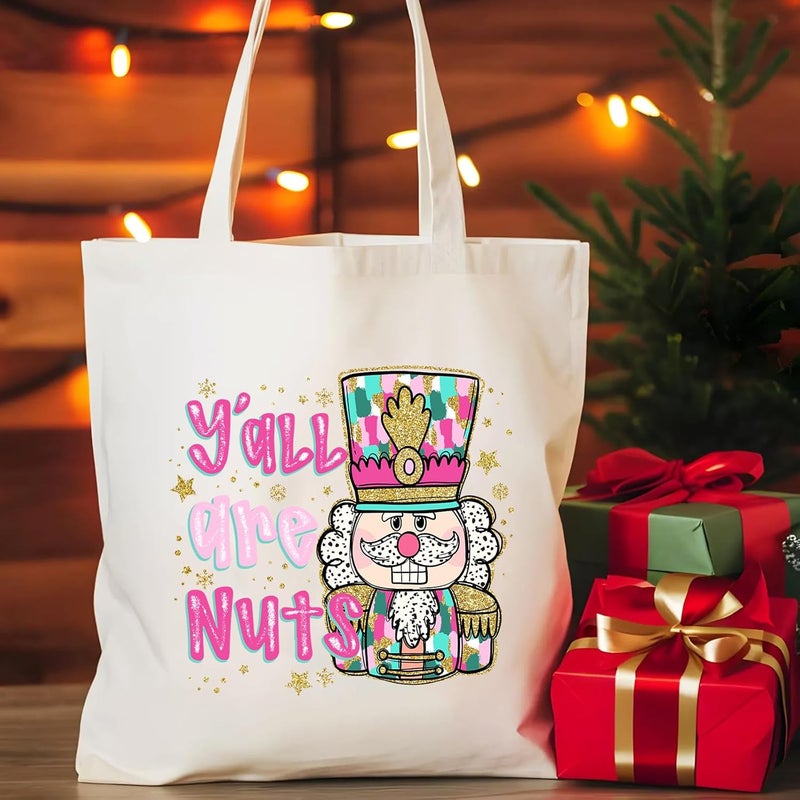HTVSTD 20 Sheets Christmas DTF Transfers Ready to Press Pink Letters Iron on Transfers Colorful Iron on Decals for T-Shirts DIY Patches Decals - Image 5